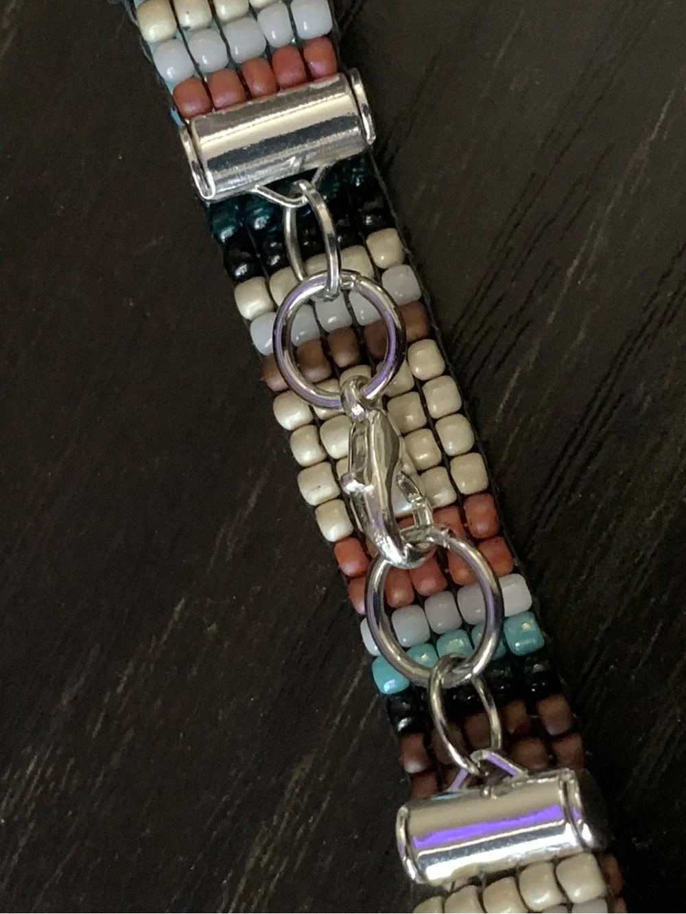Handmade Blanket Seed Bead Bracelets - 2 colors - Picture 8 of 8